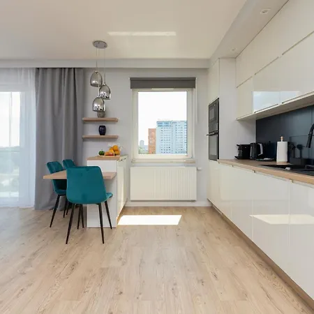 Sea Waves With Park View By Renters Gdansk