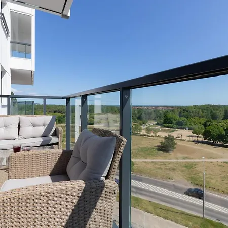 Sea Waves With Park View By Renters Daire Gdansk